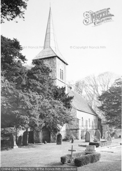 Photo of Ripple, St Mary's Church c.1955