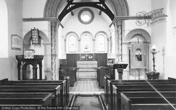 Photo of Ripple, The Church Interior c.1955