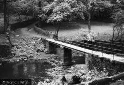 A Bridge In The Ryburn Valley c.1955, Ripponden