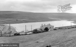 Baitings Reservoir And The New Inn c.1960, Ripponden