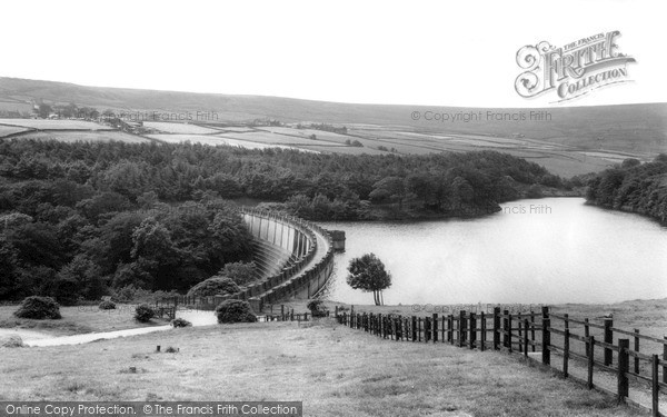 Photo of Ripponden, Ryburn Dam c.1965