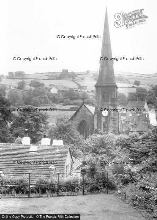 Photo of Ripponden, St Bartholomew's Church c.1955