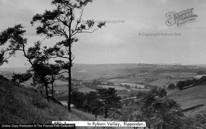 Photo of Ripponden, The Ryburn Valley c.1955