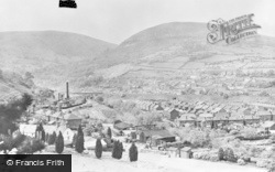 Darran And Twmbarlwm Mountain c.1955, Risca
