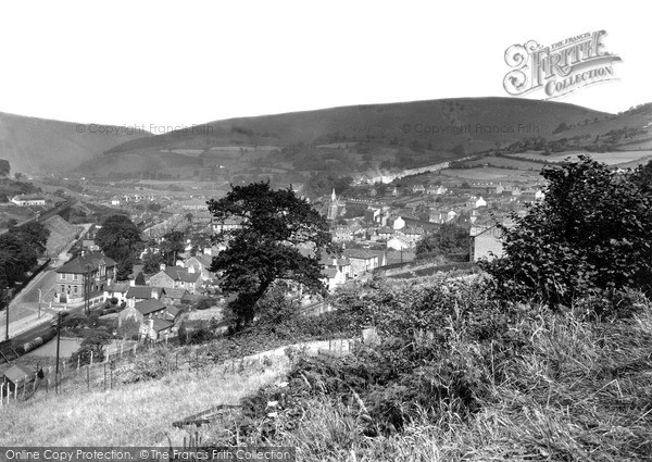 Photo of Risca, General View c.1955