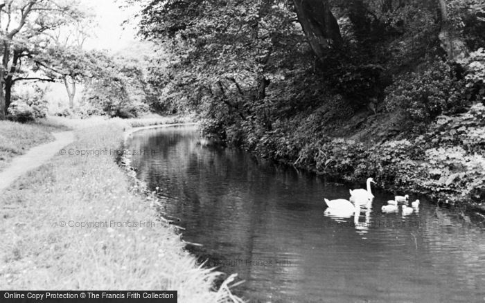 Photo of Risca, The Canal c.1955
