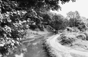 The Canal From Darran Bridge c.1955, Risca