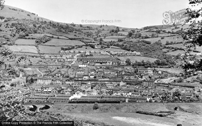 Photo of Risca, Town And Twmbarlwm c.1955