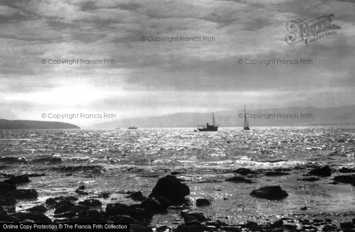 Photo of River Clyde, Sunset On The Clyde 1897