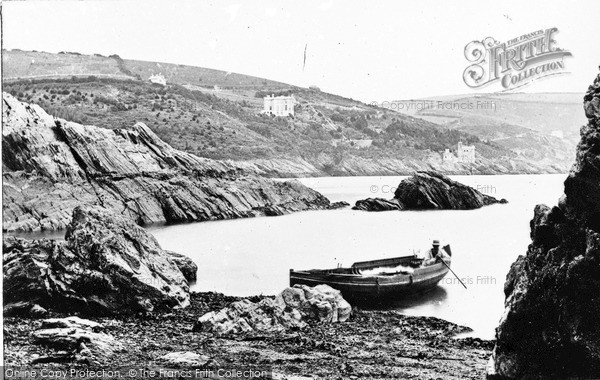 Photo of River Dart, c.1875