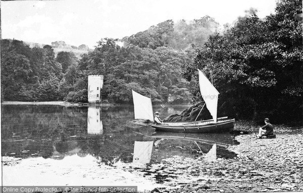 Photo of River Dart, c.1875