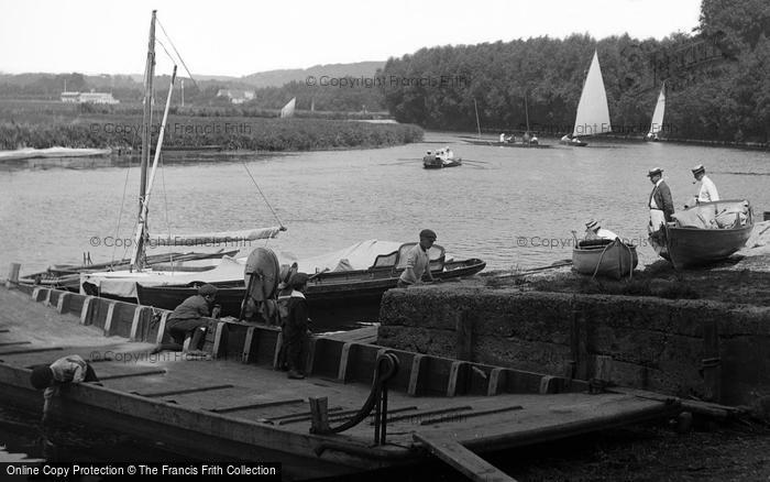 Photo of River Dart, c.1890