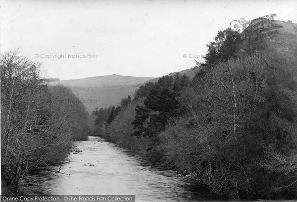 Photo of River Dart, Cleft Rock And Buckland Beacon 1913