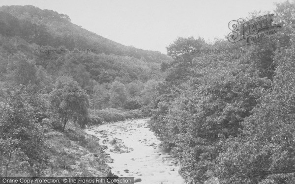 Photo of River Dart, From Holne Bridge 1890