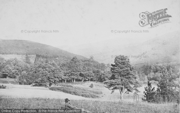 Photo of River Dart, Holne Chase c.1871
