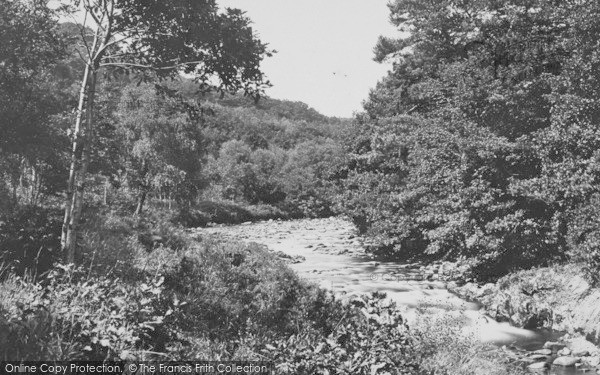 Photo of River Dart, Near Holne Chase 1890