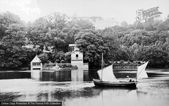 Photo of River Dart, Sharpham House c.1875