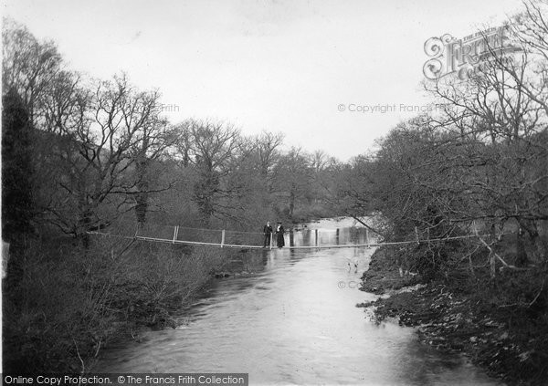 Photo of River Dart, Were Bridge 1913