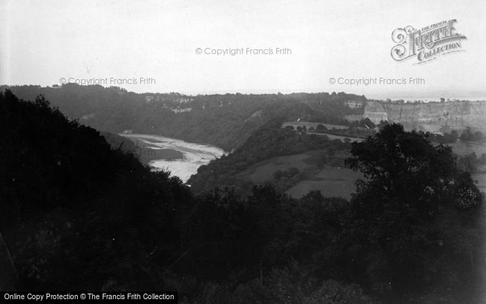 Photo of River Wye, From Near Windcliff c.1890