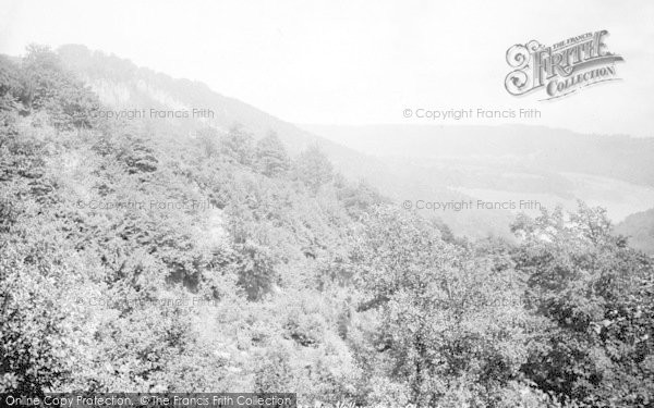 Photo of River Wye, From The Chepstow Road 1893