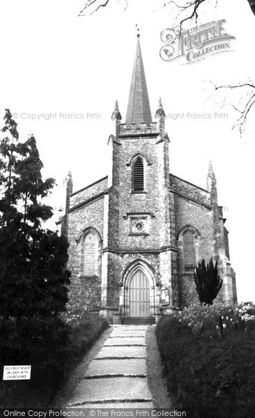 Photo of Riverhead, St Mary's Church c.1955