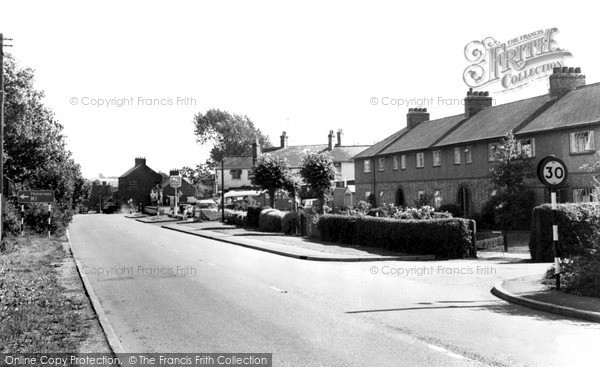 Photo of Road Weedon, Watling Street c.1965