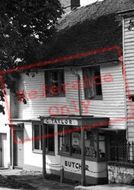 C Taylor, Butcher c.1955, Robertsbridge