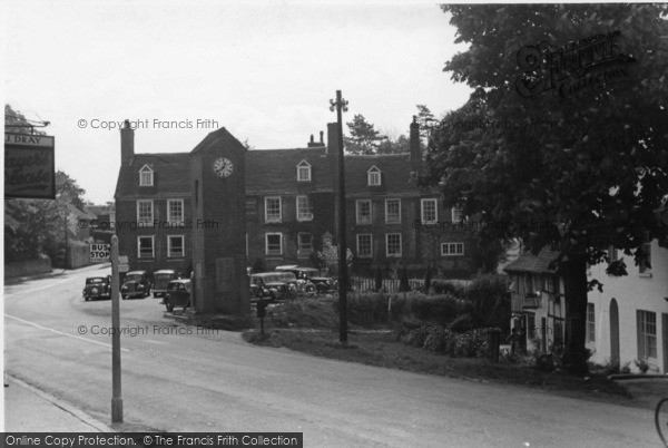 Photo of Robertsbridge, George Hotel And Memorial c.1955