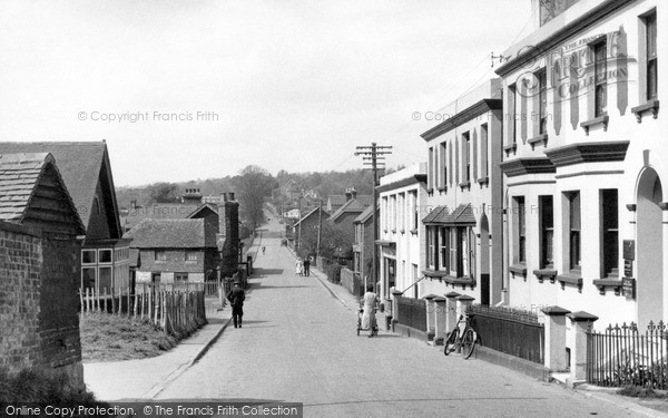 Photo of Robertsbridge, Station Road c.1955
