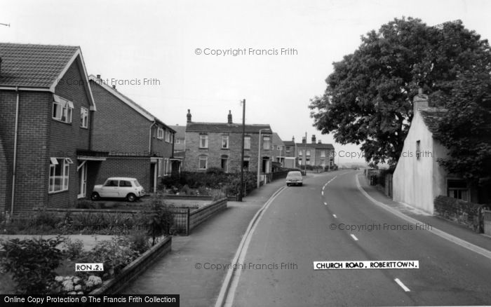 Photo of Roberttown, Church Road c.1965