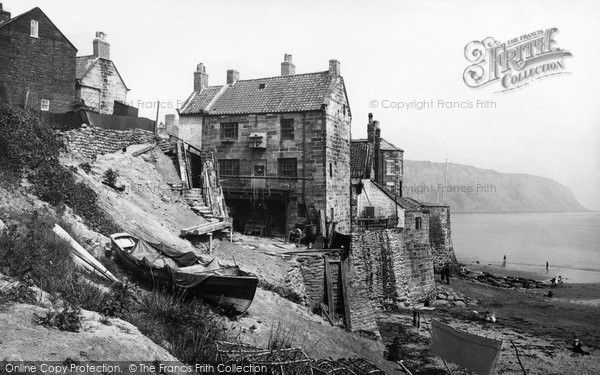 Photo of Robin Hood's Bay, 1886