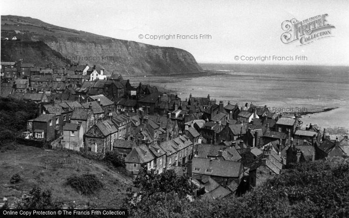 Photo of Robin Hood's Bay, And North Cliff c.1955