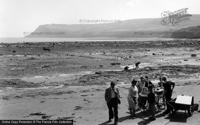 Photo of Robin Hood's Bay, Beach And Ravenscar c.1955