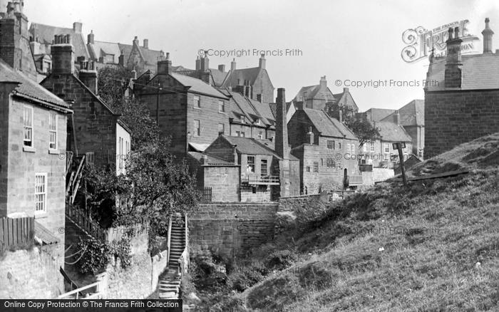 Photo of Robin Hood's Bay, Cottages Near Bridge c.1900