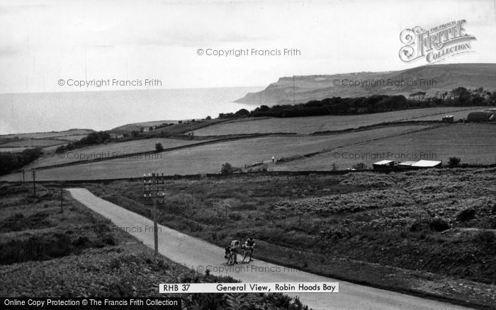 Photo of Robin Hood's Bay, General View c.1955