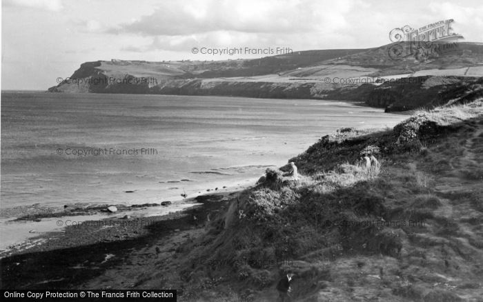 Photo of Robin Hood's Bay, General View Of Coast c.1955