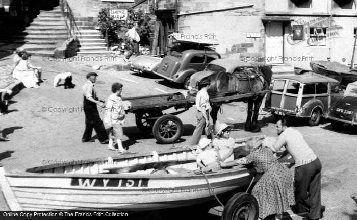 Photo of Robin Hood's Bay, King Street c.1955