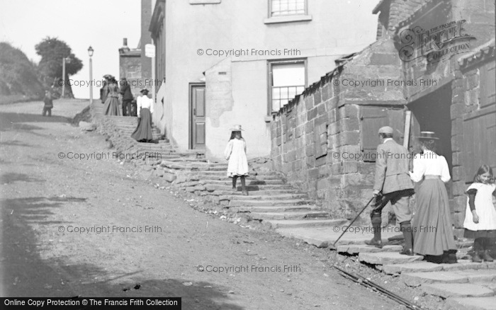 Photo of Robin Hood's Bay, Main Street c.1890