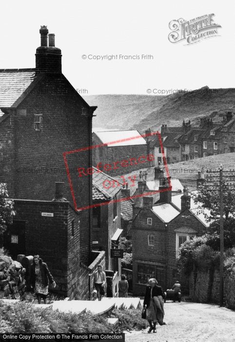 Photo of Robin Hood's Bay, New Road c.1955