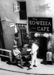 New Road, Ko-Weeka Cafe c.1965, Robin Hood's Bay
