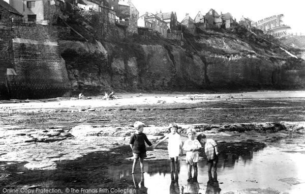 Photo of Robin Hood's Bay, On The Beach 1927