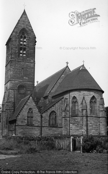 Photo of Robin Hood's Bay, St Stephen's Church c.1955
