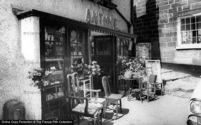 Photo of Robin Hood's Bay, The Antique Shop c.1960