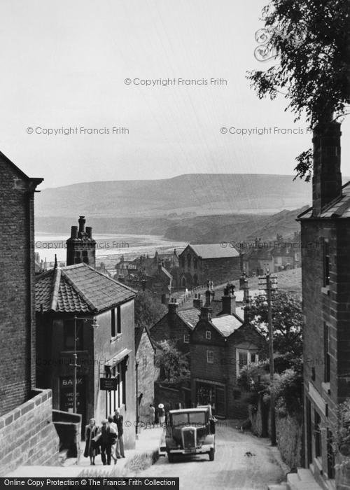 Photo of Robin Hood's Bay, The Bank c.1955