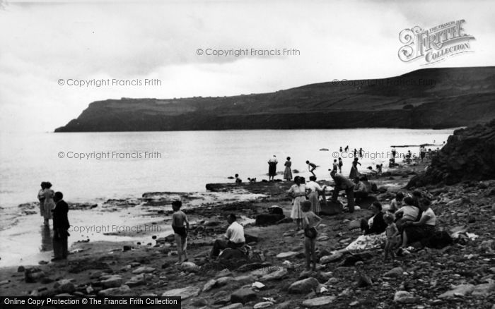 Photo of Robin Hood's Bay, The Beach c.1955