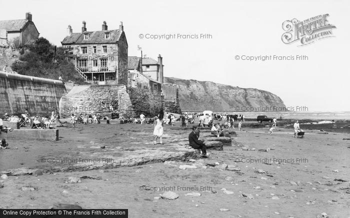 Photo of Robin Hood's Bay, The Beach c.1960