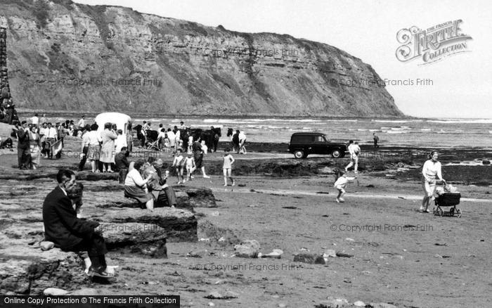 Photo of Robin Hood's Bay, The Beach c.1960