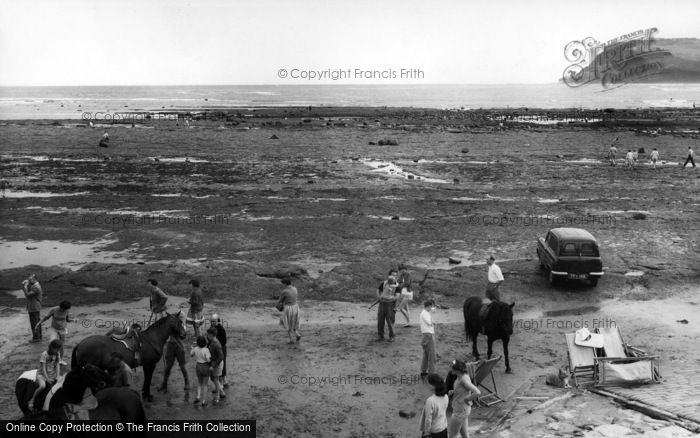 Photo of Robin Hood's Bay, The Beach c.1960