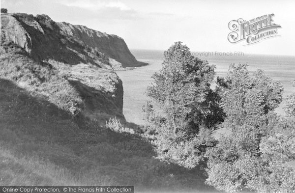 Photo of Robin Hood's Bay, The Cliffs c.1955