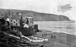 The Village And Bay c.1895, Robin Hood's Bay
